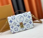 Louis Vuitton LV By The Pool Monogram Tiles Canvas Metis Handbag In Lagoon Blue