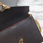 CASSANDRA MONOGRAM CLASP BAG IN OSTRICH - Image 4