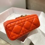 Dior Lady D-Joy Medium Bag Replica in Orange - Image 5