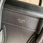 Celine Nano Luggage Tote Bag Replica in Black - Image 6