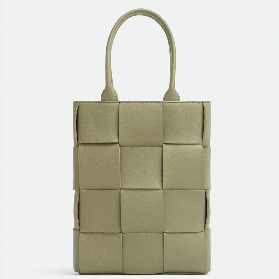 E922AE04-54AE-E0F5-3747-FC04D099B982.jpg Fake Bottega Veneta Cassette Mini Tote Bag Travertine - Image 1