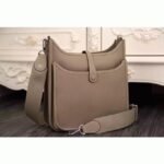 Grey Evelyne III PM Bag Knockoff Hermes Everyday Crossbody - Image 7