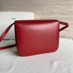 Top Quality Fake Celine Classic Box Medium Bag In Red - Image 7