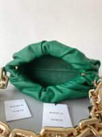 Replica Bottega Veneta The Chain Pouch Bag Green - Image 5