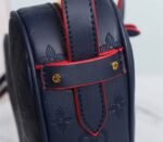 Louis Vuitton Monogram Empreinte Game On Coeur Bag In Navy Blue - Image 9
