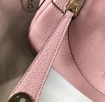 Knockoff Hermes Lindy 30cm bag in pink color - Image 5