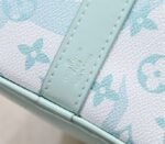 LV Keepall Bandouliere 50 In Crystal Blue - Image 7