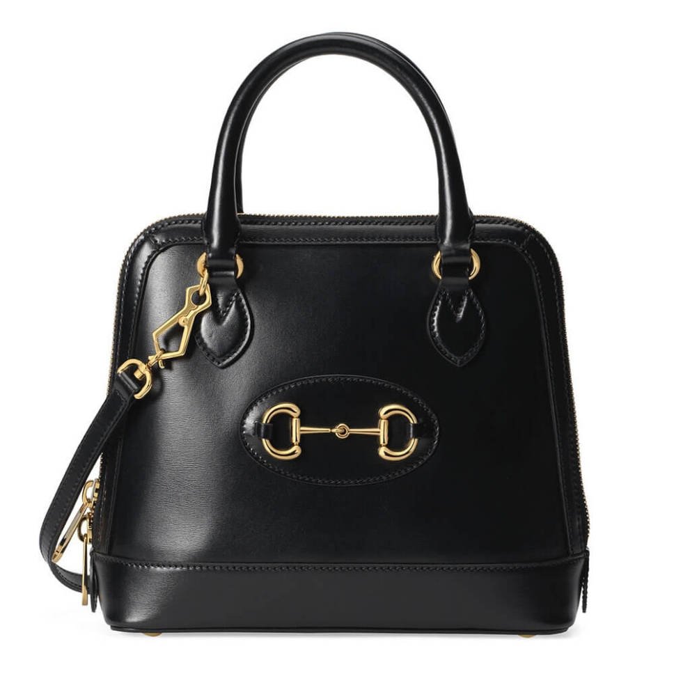 EA31A72B-C0E9-3D07-8D0A-BBB8999A608B.jpg Gucci Horsebit 1955 Small Top Handle Bag - Image 1