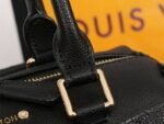 Louis Vuitton Monogram Empreinte Speedy Bandouliere 25 Handbag In Black - Image 7