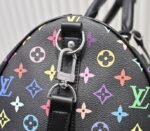 LV X TM Multicolored Keepall Bandouliere 50 In Black - Image 8