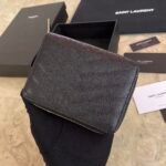 MONOGRAM COMPACT ZIP AROUND WALLET IN GRAIN DE POUDRE EMBOSSED LEATHER - Image 7