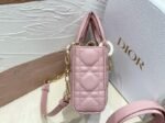 Dior Lady D-Joy Small Bag Fake in Peony Pink - Image 5