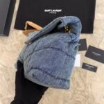 PUFFER MEDIUM BAG IN QUILTED LAMBSKIN - Image 6