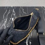 Prada Re-Edition Shoulder Bag Replica in Black - Image 4