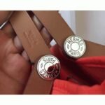 Capucine Canvas Replica Hermes Cabag Elan Chic Canvas Bag - Image 8