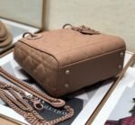 Dior Lady Dior Mini Chain Bag Replica in Blush - Image 4