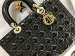 Dior Lady Dior Large Bag Replica in Black - Image 6
