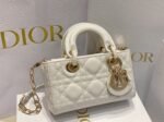 Dior Lady D-Joy Micro Bag Knockoff in White Cannage Lambskin - Image 7