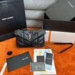 Replica Saint Laurent Puffer Toy Bag Noir Quilted Lambskin - Image 7