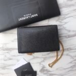 MONOGRAM CHAIN WALLET IN CROCODILE EMBOSSED SHINY LEATHER - Image 2