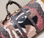LV J Hope X Keepall 55 Brown In Two Eyes Patches - Image 3
