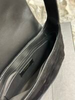 LE 57 HOBO BAG IN QUILTED LAQUERED CANVAS AND LEATHER - Image 3