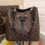 Louis Vuitton Monogram Canvas NeoNoe MM Bag In Black