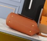 Louis Vuitton Low Key Cabas MM Bag In Cognac Brown - Image 4