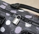 Louis Vuitton X YK Monogram Eclipse Keepall 45 Bandouliere Travel Bag - Image 7
