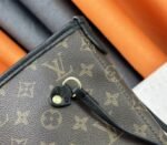 Louis Vuitton Neverfull Bandouliere Inside Out MM Tote In Monogram Canvas And Black Leather - Image 8