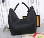 LV Mahina Carmel Hobo In Black - Image 3