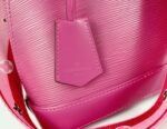 Louis Vuitton Epi Leather Alma BB Handbag In Pondichery Pink With Jacquard Strap - Image 2
