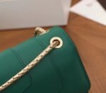 Replica Bvlgari Serpenti Forever Medium Shoulder Bag Green Calfskin - Image 4