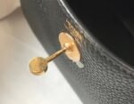 Fake Hermes Lindy Mini handbag in black - Image 3