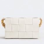 Top Quality Replica Bottega Veneta Cassette Bag In White