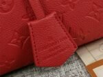 Louis Vuitton Monogram Empreinte Speedy Bandouliere 25 Handbag In Red - Image 9
