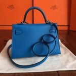 Mykonos Color Replica Designer Hermes Kelly 20CM Tote - Image 2