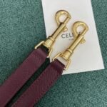 Celine Micro Belt Bag Knockoff in Bordeaux - Image 6