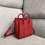 Celine Nano Luggage Tote Bag Fake in Red - Image 7