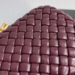 Fake Bottega Veneta Knot Minaudiere Clutch Bordeaux - Image 6