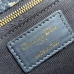 Dior 30 Montaigne Medium Bag Replica in Blue Dior Oblique Jacquard - Image 5