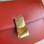 Top Quality Fake Celine Classic Box Teen Bag In Red - Image 10