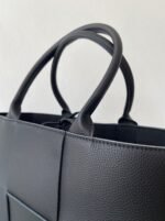 Fake Bottega Veneta Arco Small Tote Black - Image 3