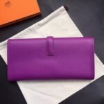 Cyclamen Replica 1:1 Hermes Jige Elan 29 Bright Pink Clutch - Image 4