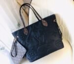 Louis Vuitton Econyl Regenerated Nylon Neverfull MM Tote In Black - Image 5