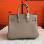 Top-Tier Grey Hermes Birkin 25cm AAA Replica - Image 6