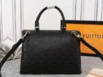 Louis Vuitton Monogram Empreinte Marignan Bag In Black - Image 4