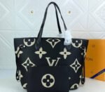 Louis Vuitton Neverfull MM Tote In Black - Image 2