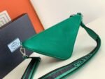 Prada Triangle Shoulder Bag Fake in Green - Image 6