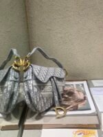 Dior Oblique Saddle Bag - Image 2